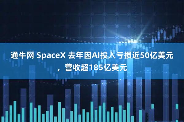 通牛网 SpaceX 去年因AI投入亏损近50亿美元，营收超185亿美元